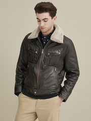 Tucker Sherpa Collar Jacket