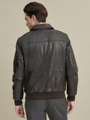 Chris Mens Leather Jacket