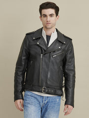 Finn Leather Rider Jacket with Thinsulate™ Lining