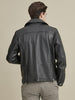 Image of Charlie Leather Moto Jacket