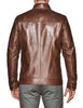 Image of Chopper Luxe Biker Leather Jacket for Men