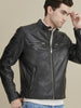 Image of Lance Moto Leather Jacket