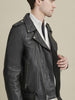 Image of Finn Leather Rider Jacket with Thinsulate™ Lining