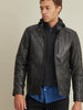 Image of Myri Thinsulate™ Lined Mens Leather Jacket