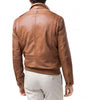 Image of SUPER ROCKO MEN LEATHER BOMBER JACKETS