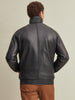 Image of Thinsulate™ Lined Leather Bomber