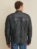 Image of Big & Tall Justin Mens Leather Jacket