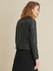 Image of Meg Leather Scuba Jacket