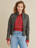 Image of Stella Distressed Leather Jacket