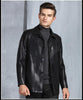 Image of Men's StreetWear Bomber Leather Jacket