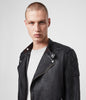 Image of MARLEY LEATHER BIKER JACKET