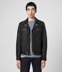 RONVER LEATHER BIKER JACKET