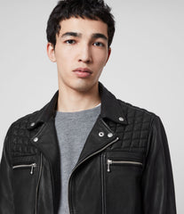 RONVER LEATHER BIKER JACKET