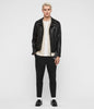 Image of RIGG MENS LEATHER BIKER JACKET