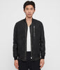 Image of KINO LEATHER BOMBER JACKET