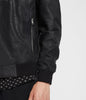 Image of KINO LEATHER BOMBER JACKET