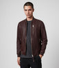 Image of MASON LEATHER BOMBER JACKET
