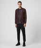 Image of MASON LEATHER BOMBER JACKET
