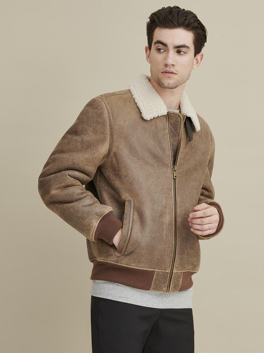 Robert Real Shearling Bomber