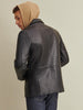 Image of Vince Leather Blazer For Mens