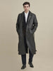 Image of Oliver Belted Leather Trench Coat