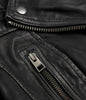 Image of CARGO LEATHER BIKER JACKET For Womens