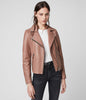 Image of DALBY LEATHER BIKER JACKET