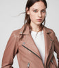 Image of DALBY LEATHER BIKER JACKET