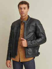 Jaxx Leather Rider Jacket