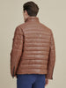Image of Max Leather Puffer Jacket