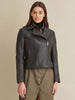 Image of Roxy Studded Womens Leather Jacket
