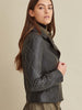 Image of Roxy Studded Womens Leather Jacket