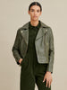 Image of Olivia Moto Womens Leather Jacket