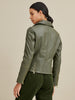 Image of Olivia Moto Womens Leather Jacket