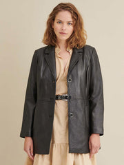 Charlotte Thinsulate Leather Car Coat