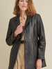 Image of Charlotte Thinsulate Leather Car Coat