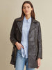 Image of Isabel Thinsulate Leather Trench
