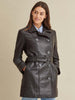 Image of Isabel Thinsulate Leather Trench