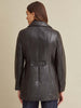 Image of Maeve Thinsulate Leather Car Coat