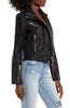 Image of The Essentials Faux Leather Moto Jacket